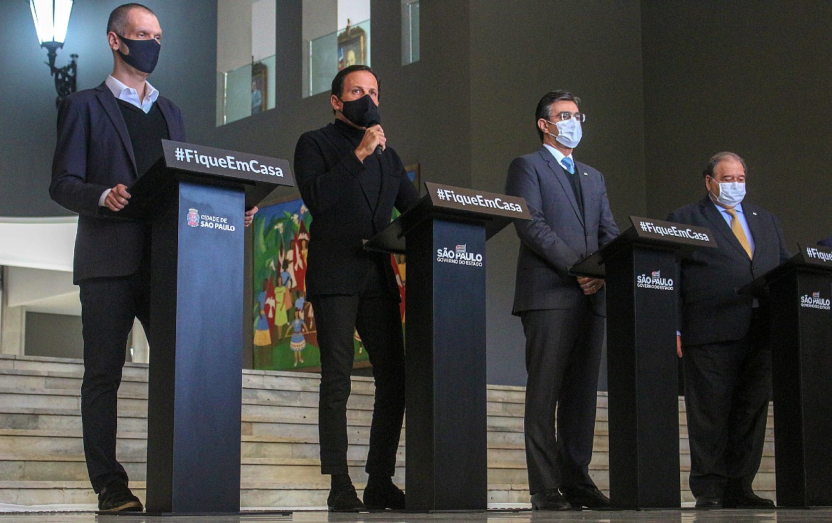 Restrições do governo Doria em março foram menos rígidas do que há um ano